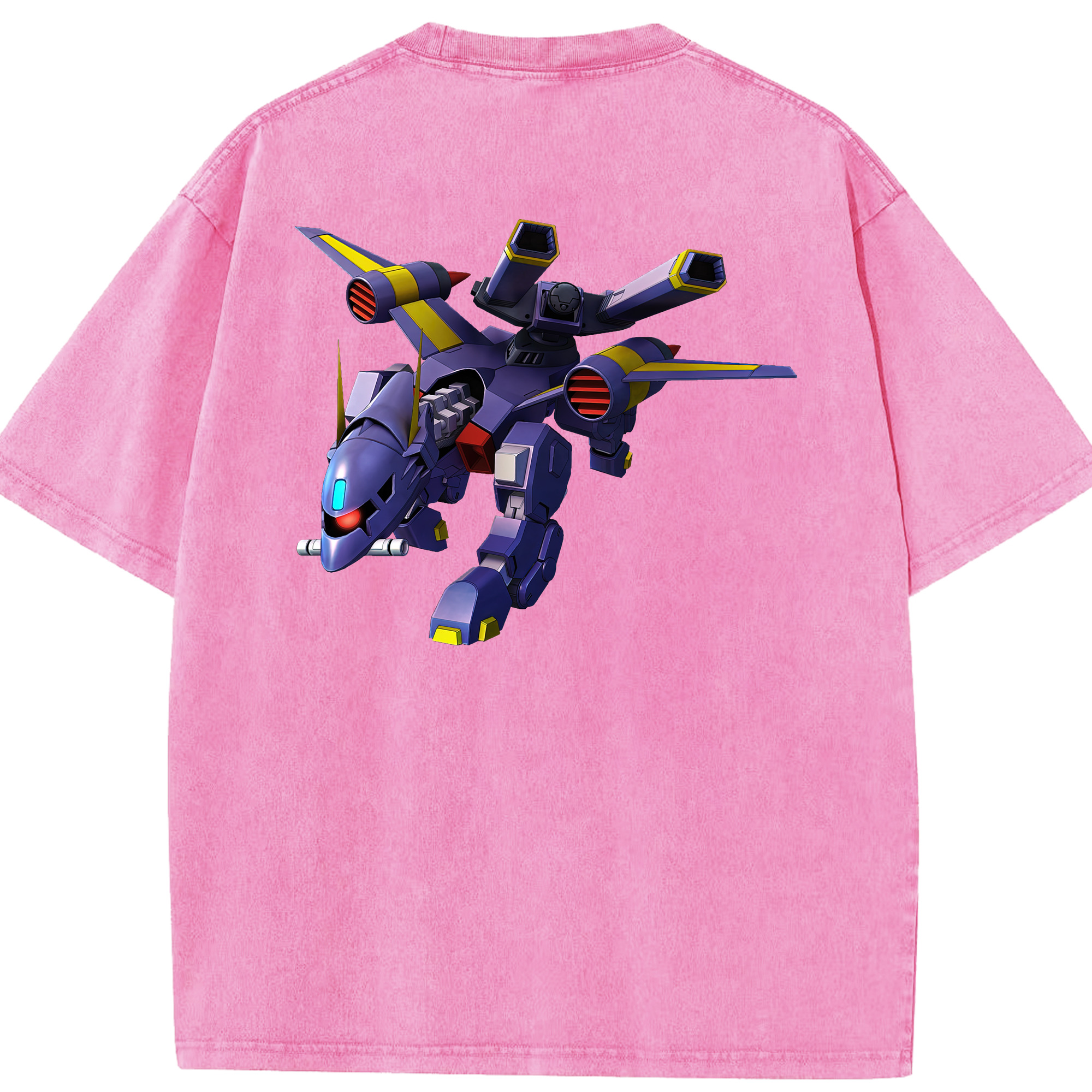 （画像用） 機動戦士ガンダム Mobile Suit Gundam 綿100% ヴィンテージ風 半袖Tシャツ（背面プリント）